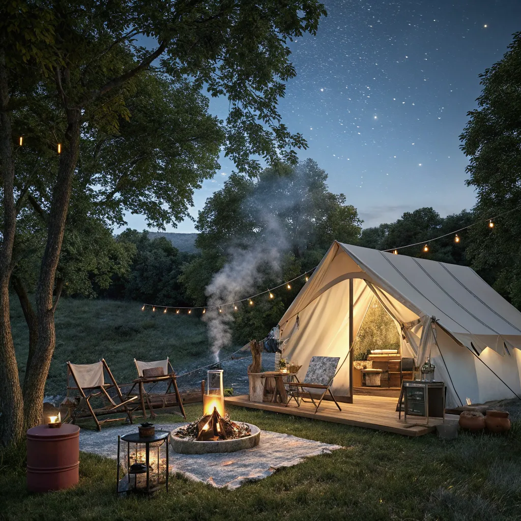 Cozy Camping Setup